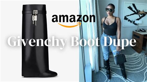 givenchy boots dupes|givenchy shark dupe boots.